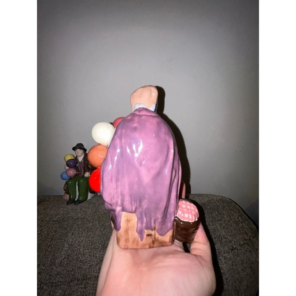 Vintage 1978 The Old Balloon Couple Figurines‎ Hand Made Collectible